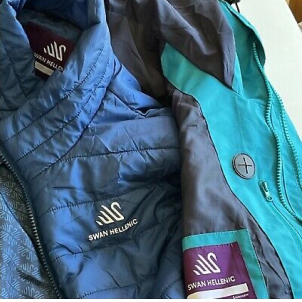 Men's Blue Winter Polar Parka - Picture 3 of 5
